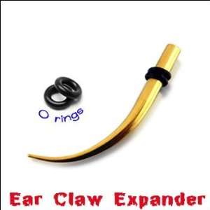  Ear Claw Expander with two O rings Piercing Jewelry 