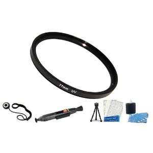  and UV Filter Accessory Kit includes 77mm Circular Polarizer Filter 