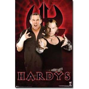  Wwe Hardys Wrestling Tag Team Wall Poster 22.5X34 9361 
