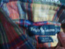 Polo Ralph Lauren Logo Button Front Shirt Size Sz XL  