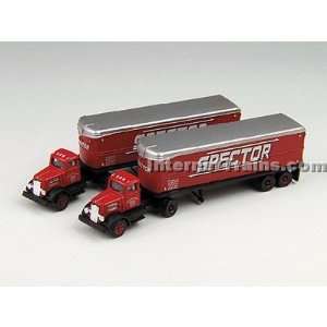  Classic Metal Works N Scale White WC22 Tractors w/32 