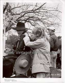 JOHN WAYNE & FORD orig 1959 candid still HORSE SOLDIERS  