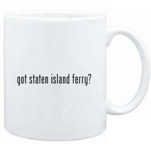  Mug White GOT Staten Island Ferry ? Drinks: Sports 