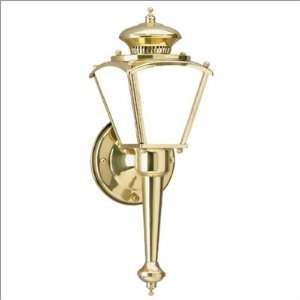   Classic Single Light Outdoor Lantern   Antique Brass   8966 01/8966 01