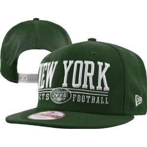 New York Jets Green/White New Era 9FIFTY Lateral Snapback 