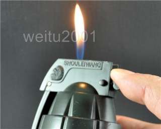 Novelty Lighter W/Ashtray 2 IN 1 HAND GRENADE Shaped  