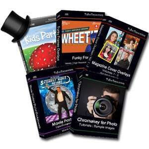   Photo Fun Pack   4 Volume Set + Tutorial DVD