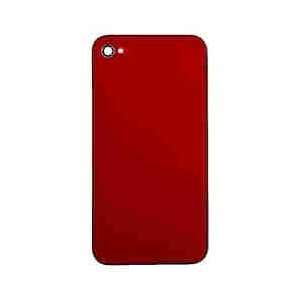  Door with Frame for Apple iPhone 4 (CDMA) (Red) Cell 