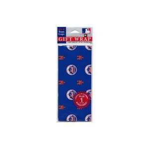  New York Mets Baseball Wrapping Paper: Sports & Outdoors