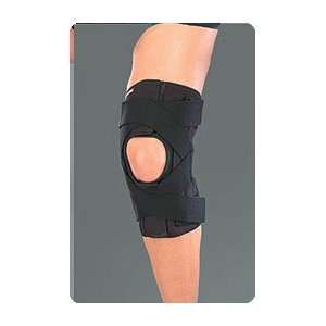 Mueller Wraparound Knee Brace Deluxe Size: Large, Circumference 3 