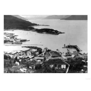 City View of Wrangell, Alaska Photograph   Wrangell, AK Travel Premium 