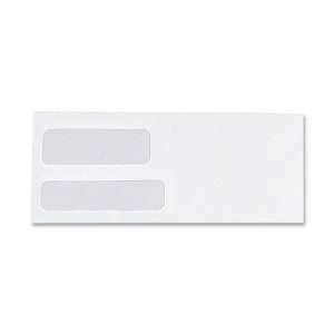  Sparco Double Window White Wove Envelopes: Office Products