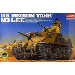  M 3 Lee US Medium Tank Bolted Hull 1 35 Academy Toys 