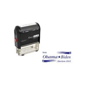    2012 Election Rubber Stamp   VOTE OBAMA BIDEN 2012