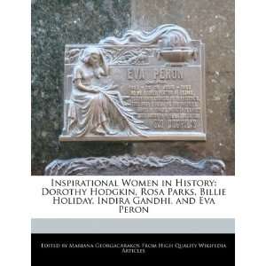 Inspirational Women in History: Dorothy Hodgkin, Rosa Parks, Billie 