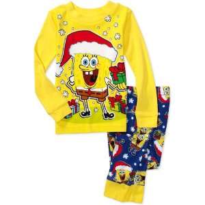 Spongebob Squarepants 2PC Long Sleeves Pajama Set 18 Months Christmas 