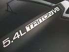 4L Triton V8 Ford F150 F250 F350 FX4 Hood Decals 02 03 04 05 06 07 