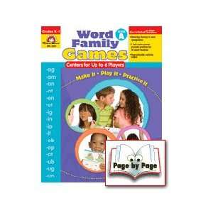  Evan moor Emc3357 Word Family Games A: Toys & Games