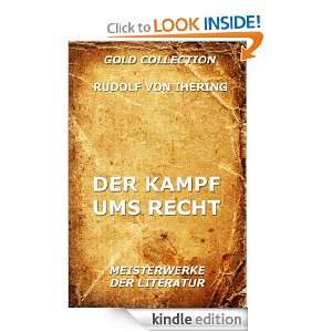 Der Kampf ums Recht (Kommentierte Gold Collection) (German Edition 