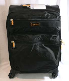 Lucas eXpandable 21 Spinner Roller luggage suitcase  