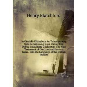   . Into the Language of the Ojibwa Indians: Henry Blatchford: Books