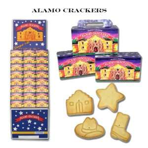 Alamo Crackers Shipper (Pack of 144): Grocery & Gourmet Food