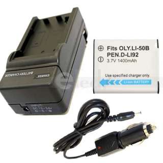   Charger for Olympus SZ10 SZ 30MR TG 610 TG 810 XZ 1 SP 800 UZ  