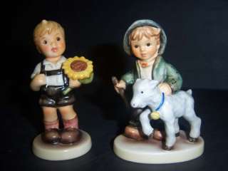 HUMMEL SUMMER POND SET Shepherds Apprentice Sunflower Boy Be Patient 