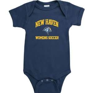  New Haven Chargers Navy Womens Soccer Arch Baby Creeper 