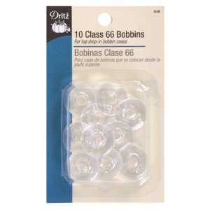  Class 66 Plastic Bobbins, 10pc by Dritz Arts, Crafts 