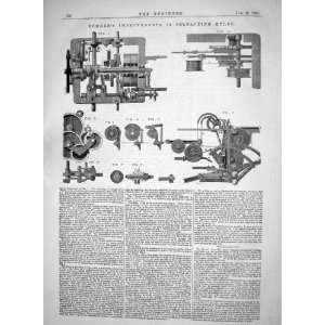  Engineering 1865 Bodmer Improvements Self Acting Mules 