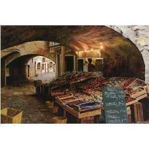  Il Mercato (Canvas) by Guido Borelli. Size 20 inches 