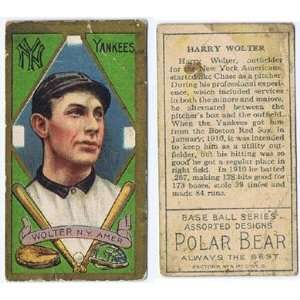  Harry Wolter 1911 T205 Tobacco Card   MLB Cards: Sports 