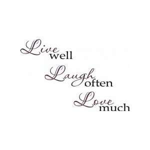  live well laugh often love much