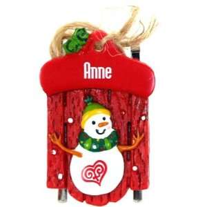  Ganz Personalized Anne Christmas Ornament