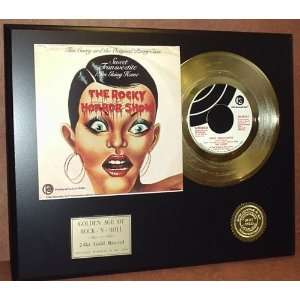 Rocky Horror Picture Show 24kt 45 Gold Record & Original Sleeve Art 