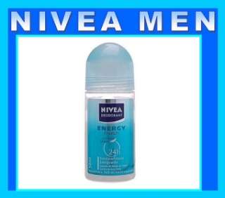 NIVEA For Men ENERGY FRESH Deodorant ROLL ON 24h  
