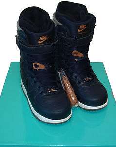 NEW WOMENS NIKE ZOOM FORCE 1 SNOWBOARD BOOTS BLUE 9.5 334842 $250 