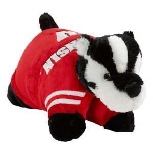  Wisconsin Badgers Team Pillow Pets: Sports & Outdoors