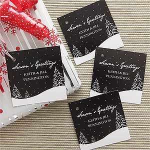   Christmas Gift Tags   Winter Snowscape: Health & Personal Care