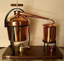 Distillatore Alambicco da 5L con termometro (grappa)  
