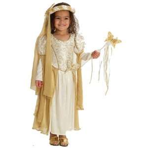  Gold/Ivory Renaissance Dress W/Accessori Toys & Games