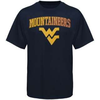 West Virginia Mountaineers Navy Blue Universal Logo T shirt  
