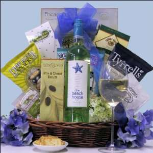 Sensational Summer Gourmet & Wine Gift Basket  Grocery 