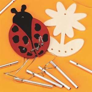  Wood Windchimes Craft Kit (Makes 12): Toys & Games