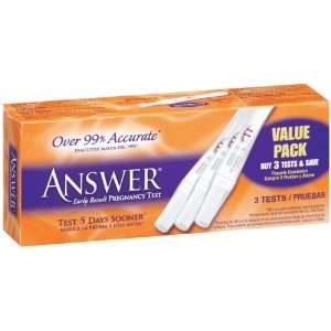   Simple Early Result Pregnancy Test, 3 Tests