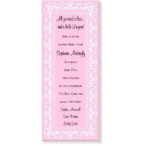  Bridal and Wedding Shower Invitations   In the Pink 