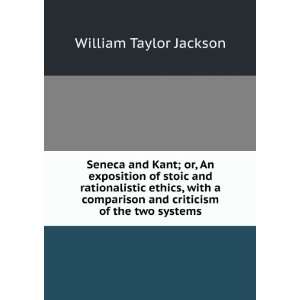  of stoic and rationalistic ethics, with a comparison and criticism 