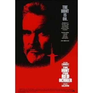 Hunt For Red October Original Single Sided 27x40 Movie Poster   Not A 
