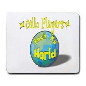  Cello Players Rock My World Mousepad